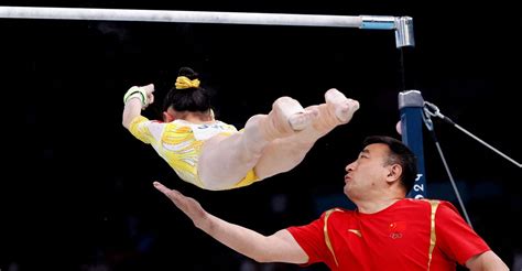 gymnastics china bad coach|China's Zhang Yihan Falls From the Uneven Bars .